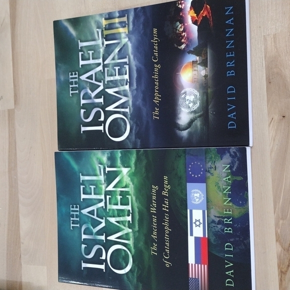 NEW bundle The Israel Omen 1 and 2 by David Brennan - Picture 1 of 4